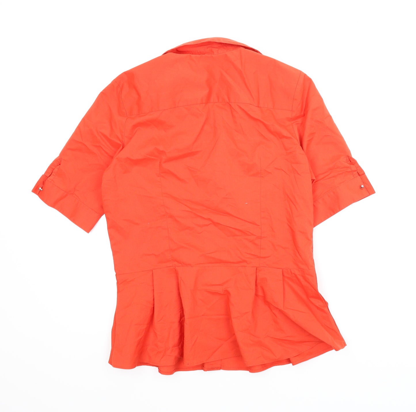NEXT Womens Red   Basic Blouse Size 12