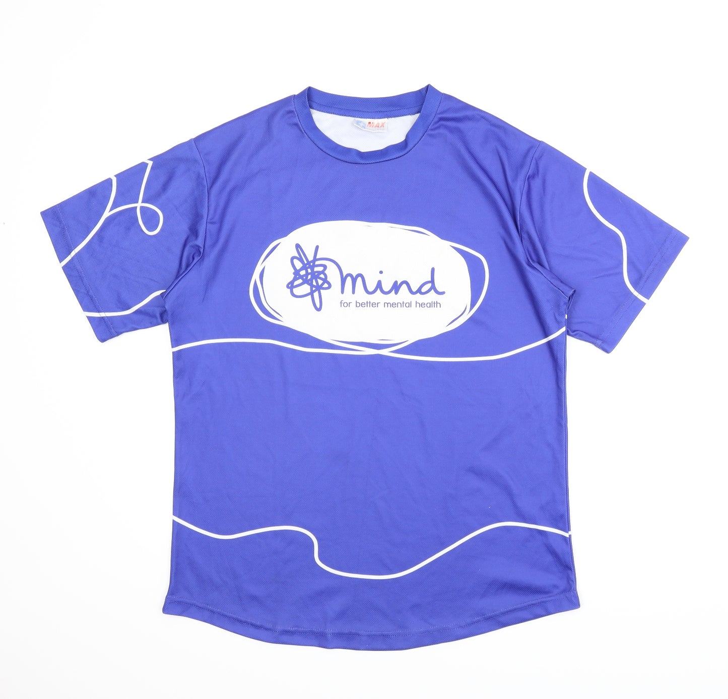 Mind Mens Blue   Basic T-Shirt Size L