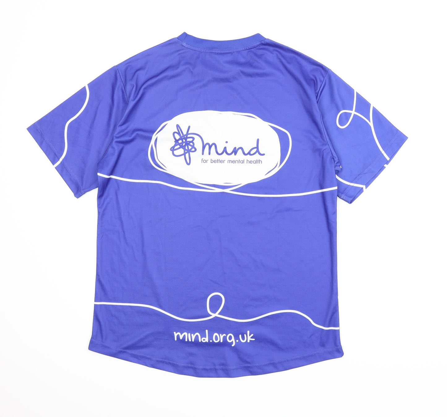 Mind Mens Blue   Basic T-Shirt Size L