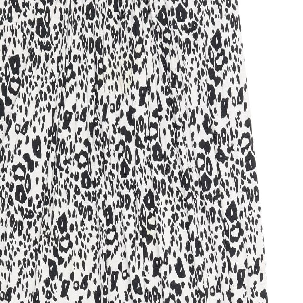 NEXT Womens Beige Animal Print  Maxi  Size 10