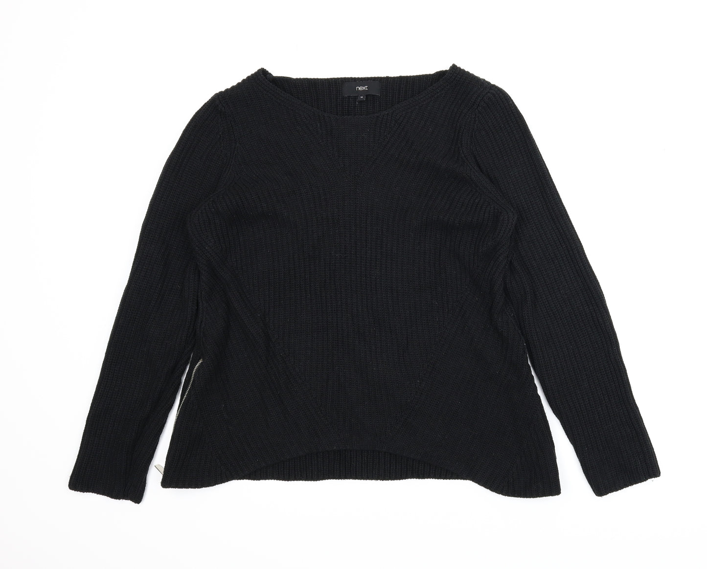 NEXT Womens Black   Pullover Jumper Size 14