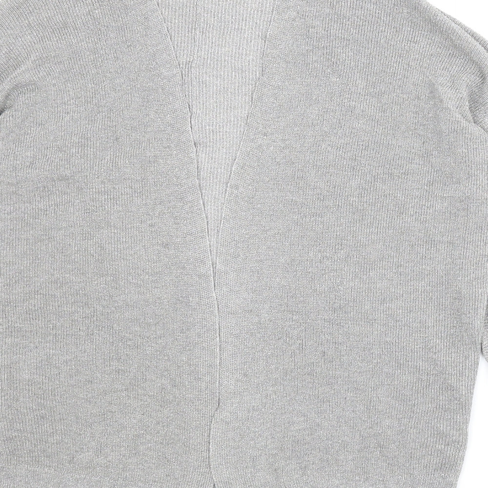 NEXT Womens Grey   Cardigan Jumper Size M