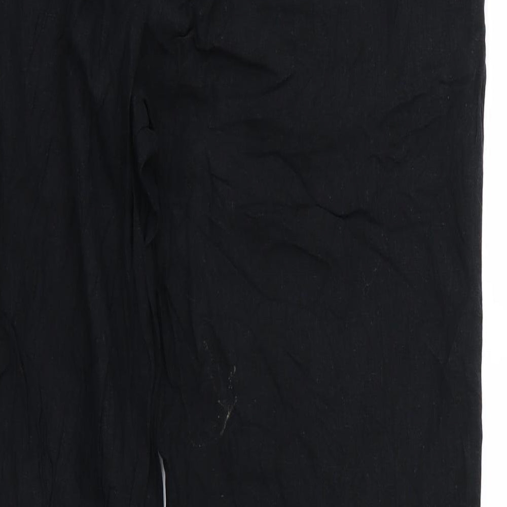 George Womens Black   Trousers  Size 16 L30 in