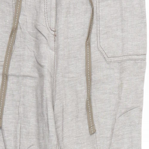 TU Womens Grey   Trousers  Size 16 L27 in