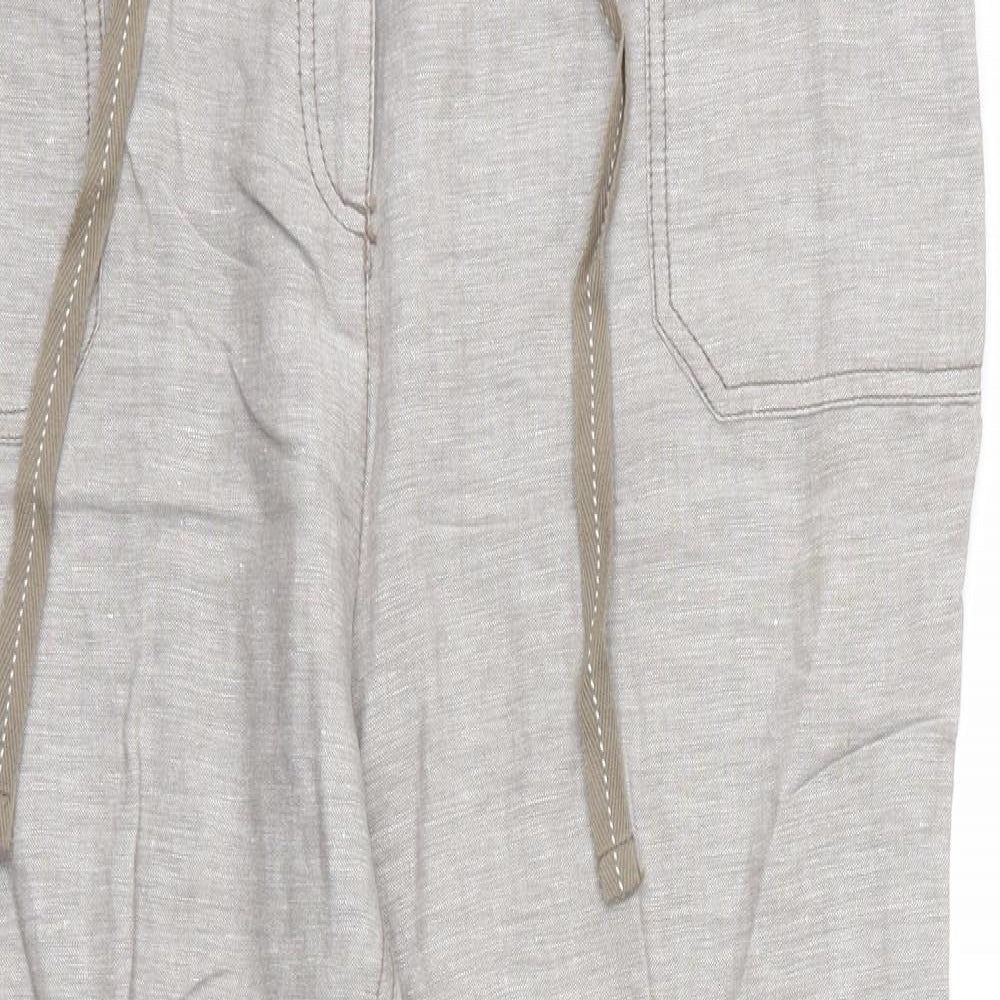 TU Womens Grey   Trousers  Size 16 L27 in