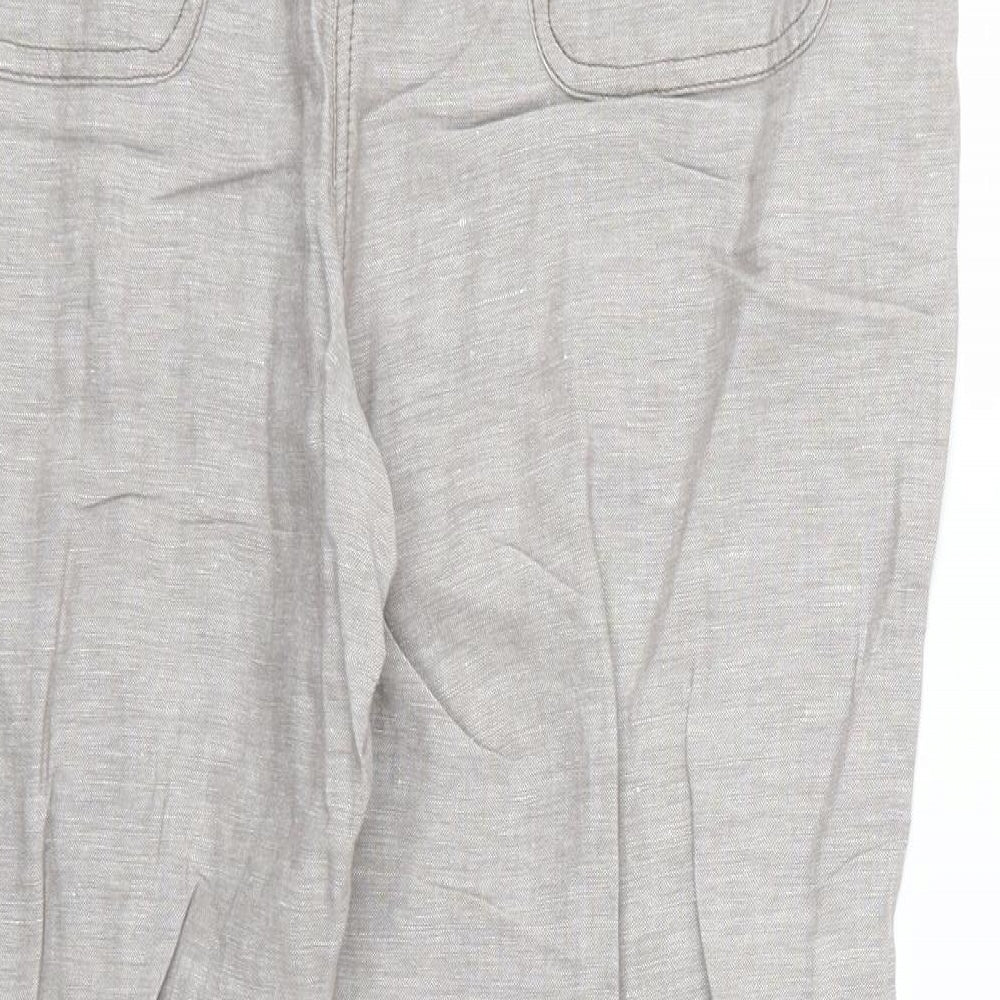 TU Womens Grey   Trousers  Size 16 L27 in