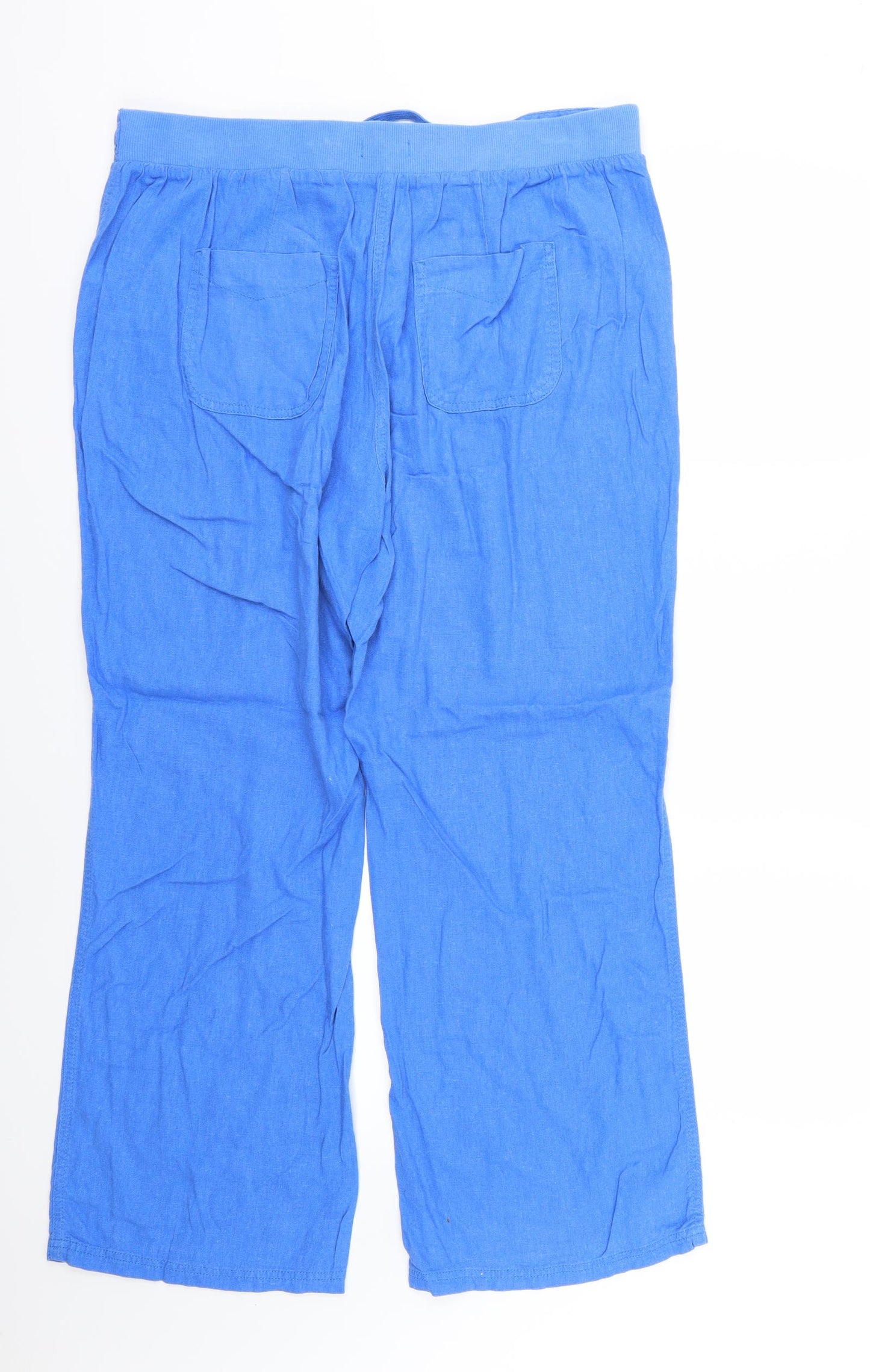 George Womens Blue   Trousers  Size 16 L28 in