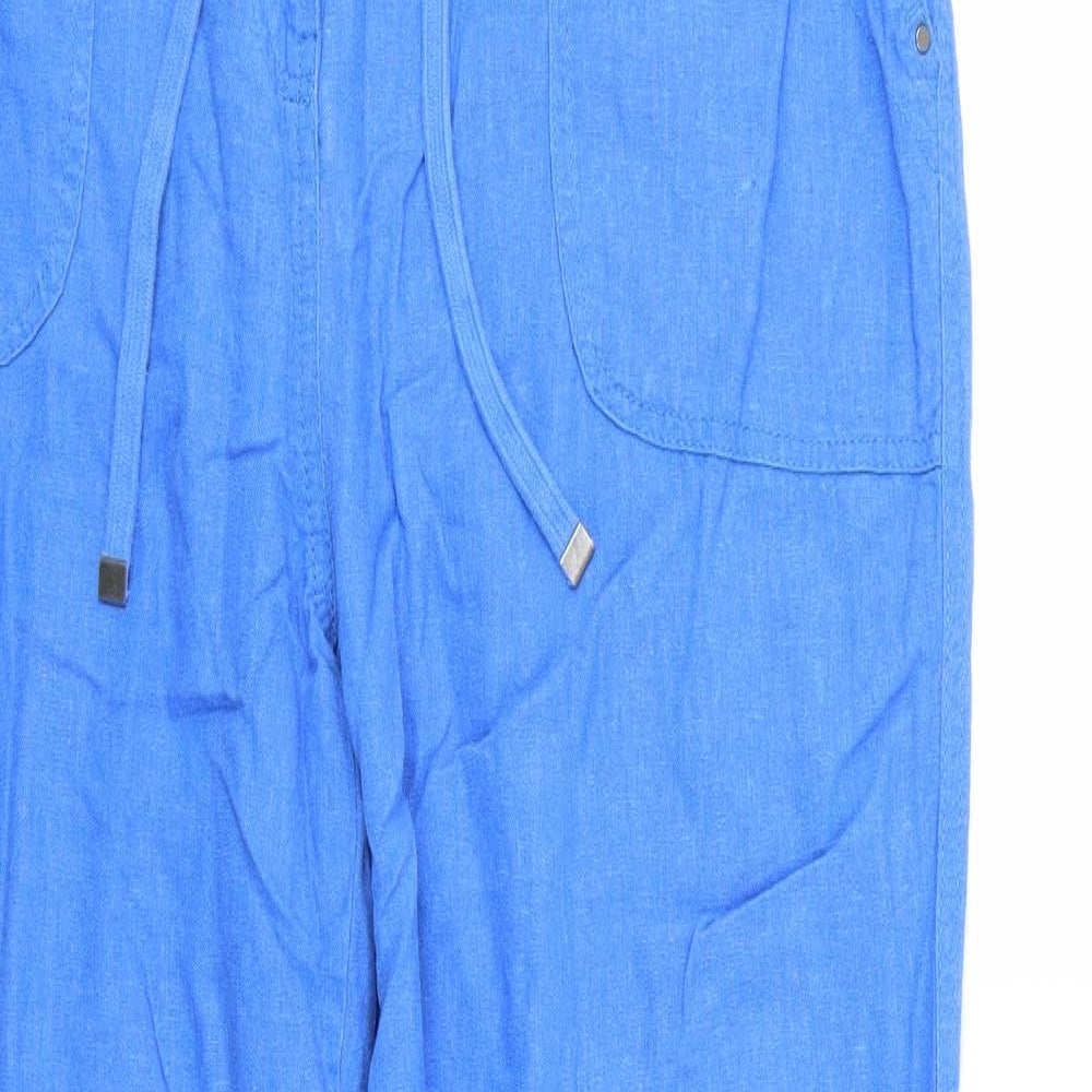 George Womens Blue   Trousers  Size 16 L28 in