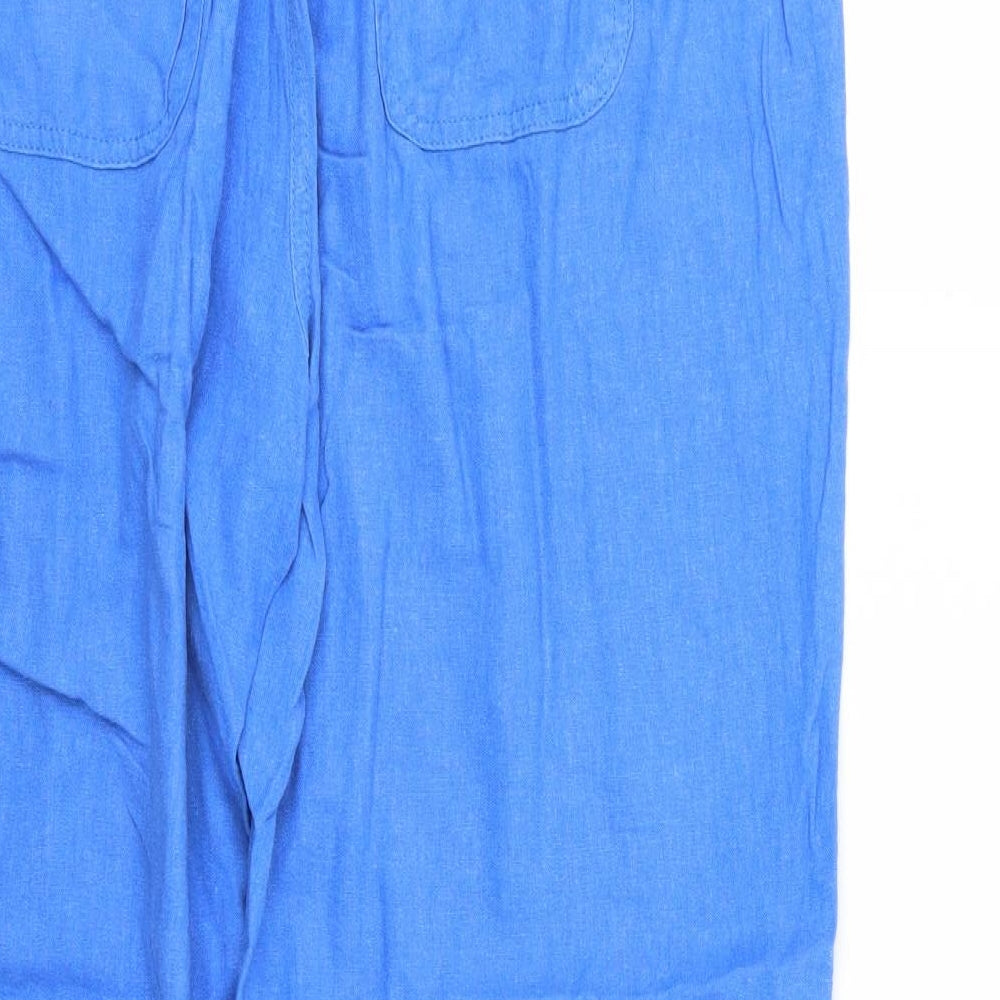 George Womens Blue   Trousers  Size 16 L28 in