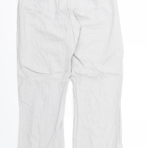 F&F Womens Grey   Trousers  Size 8 L28 in