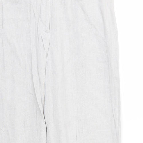 F&F Womens Grey   Trousers  Size 8 L28 in