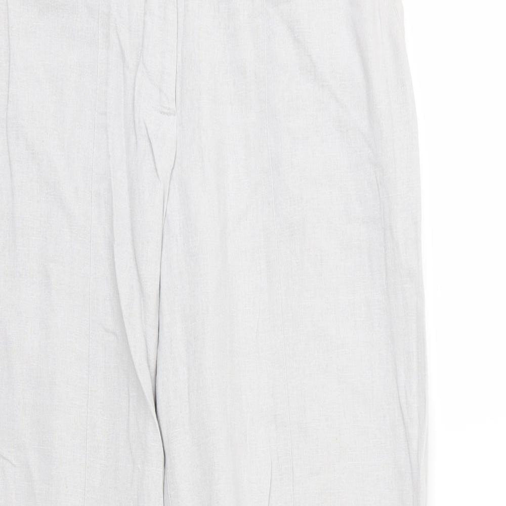 F&F Womens Grey   Trousers  Size 8 L28 in