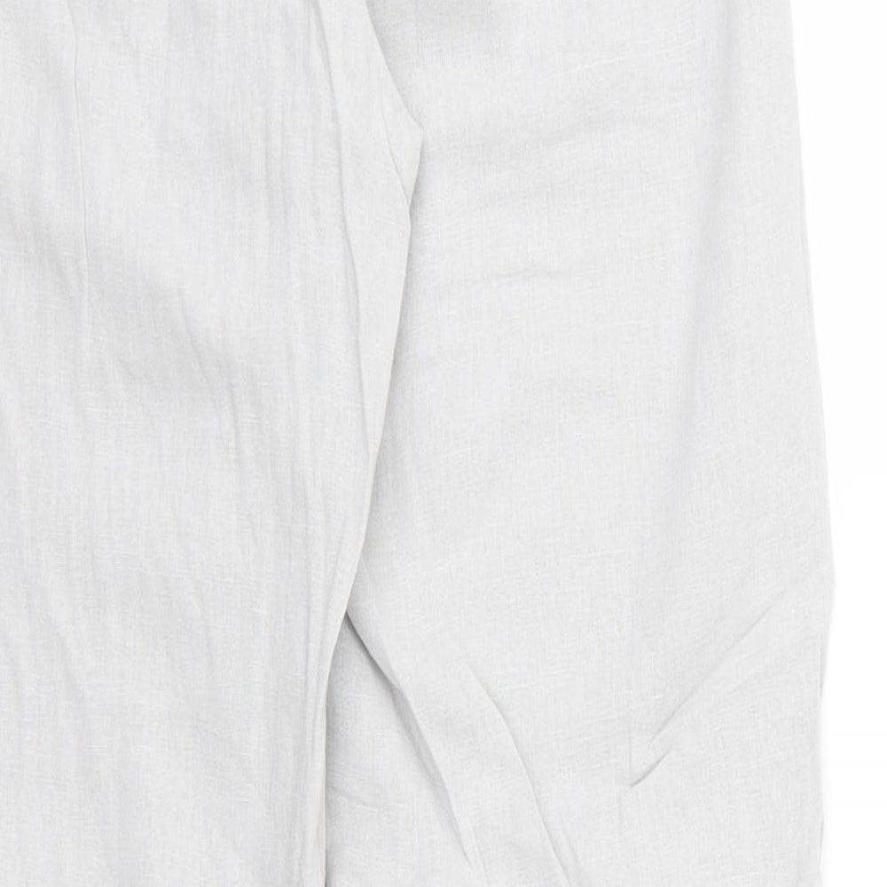 F&F Womens Grey   Trousers  Size 8 L28 in