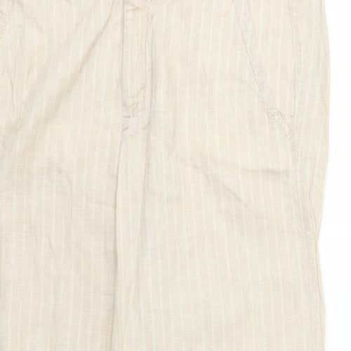 Esprit Womens Brown Striped  Trousers  Size 12 L29 in