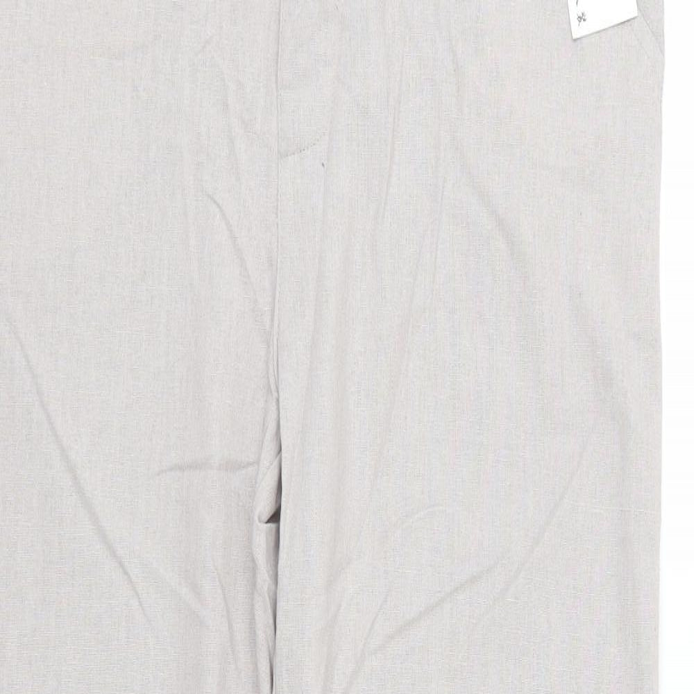 Luther Men Mens Grey   Trousers  Size 34 in L31 in