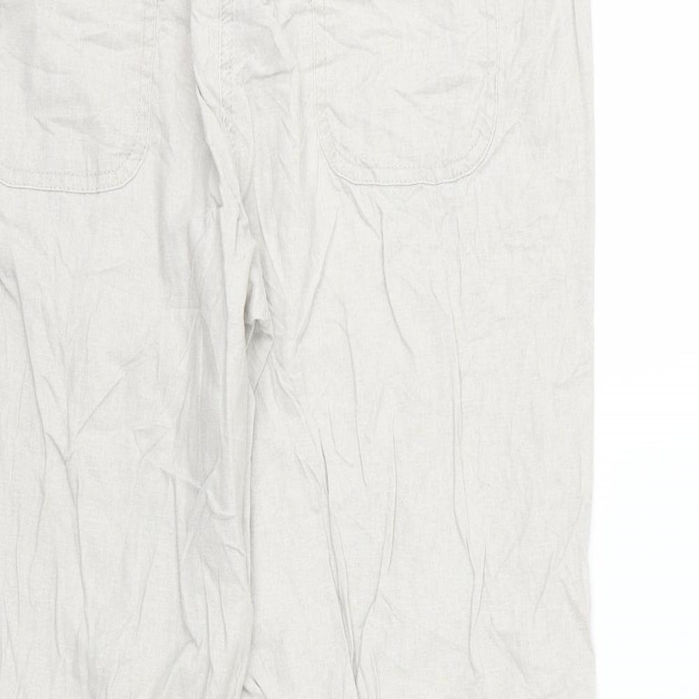 George Womens Beige   Trousers  Size 14 L30 in