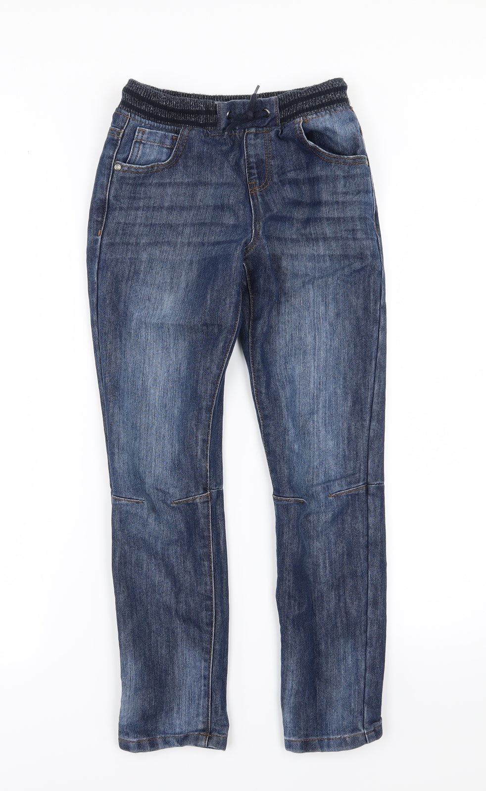 Denim & Co. Boys Blue  Denim Straight Jeans Size 9-10 Years