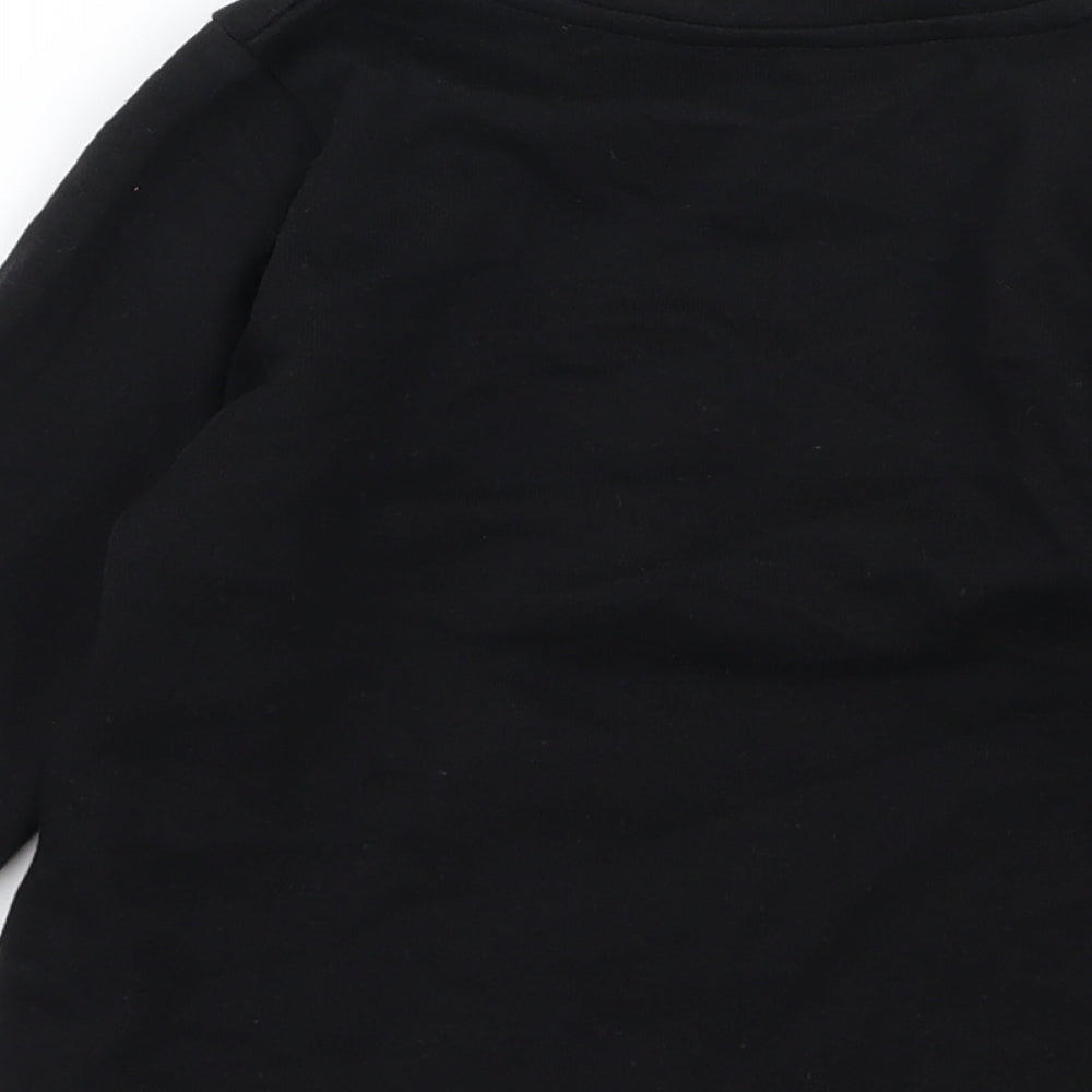 My Rocking Kids Girls Black Animal Print Jersey Pullover Sweatshirt Size 3-4 Years  - Mama's Girl