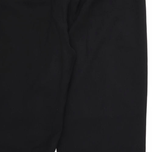 Debenhams Womens Black  Rayon Trousers  Size 14 L30 in