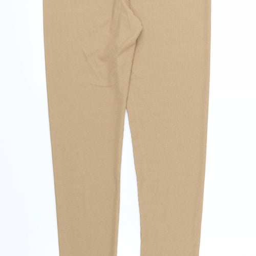 Boohoo Womens Brown    Leggings Size 10 L31 in