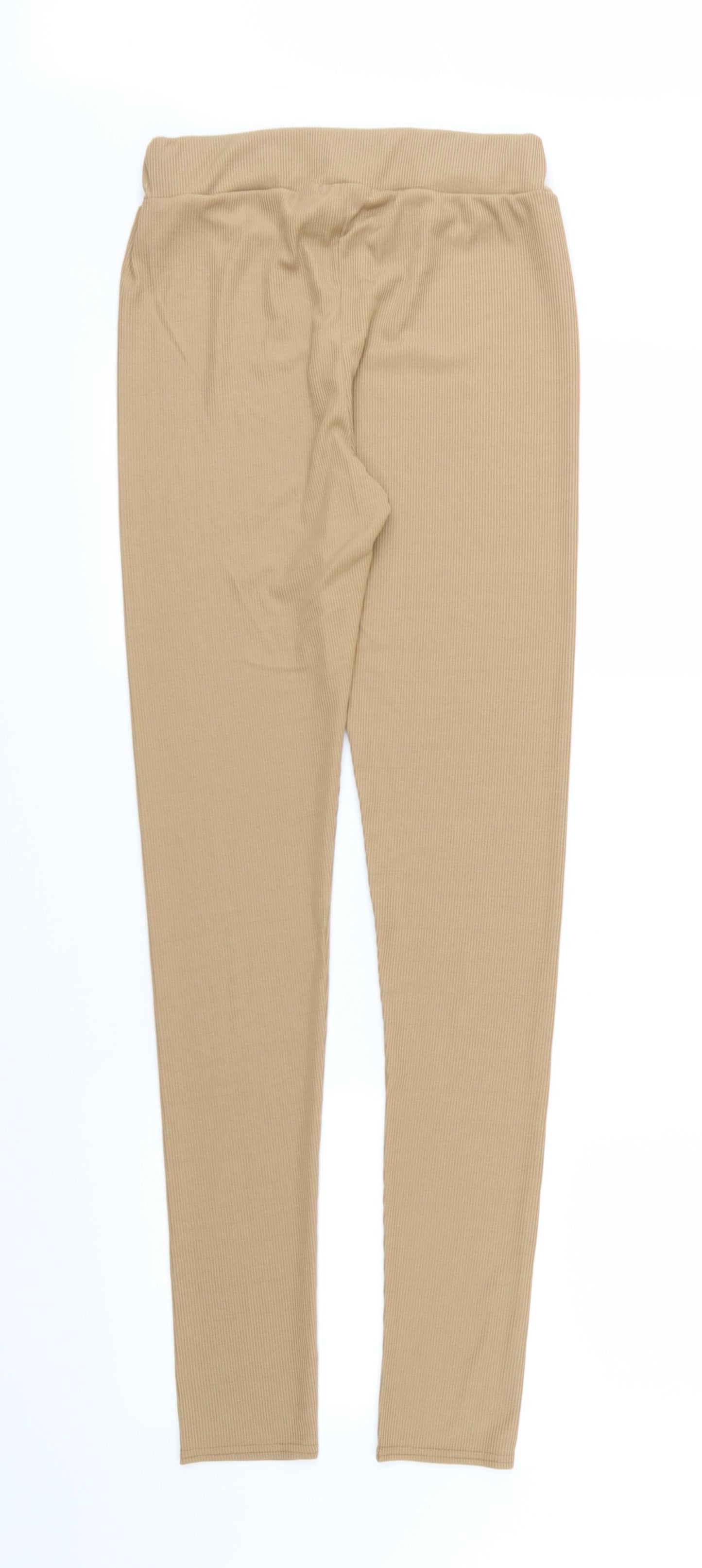 Boohoo Womens Brown    Leggings Size 10 L31 in