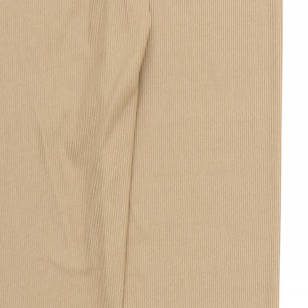 Boohoo Womens Brown    Leggings Size 10 L31 in