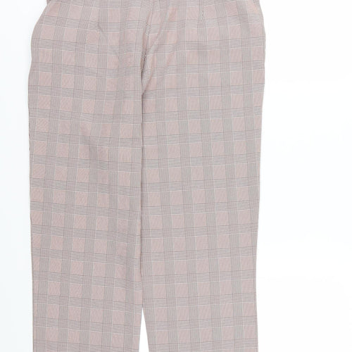 Retro & Icone Womens Red Striped Rayon Trousers  Size L L26 in