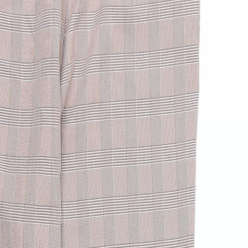 Retro & Icone Womens Red Striped Rayon Trousers  Size L L26 in