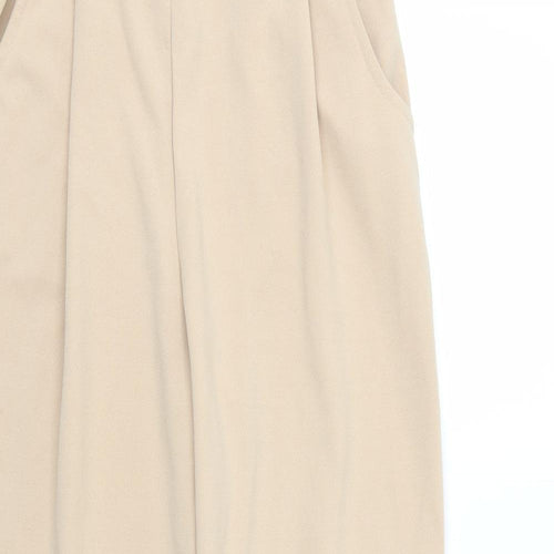 Stylewise Womens Beige   Trousers  Size 12 L26 in