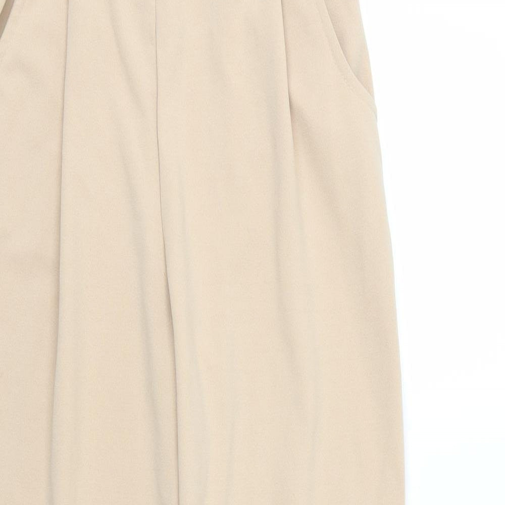 Stylewise Womens Beige   Trousers  Size 12 L26 in