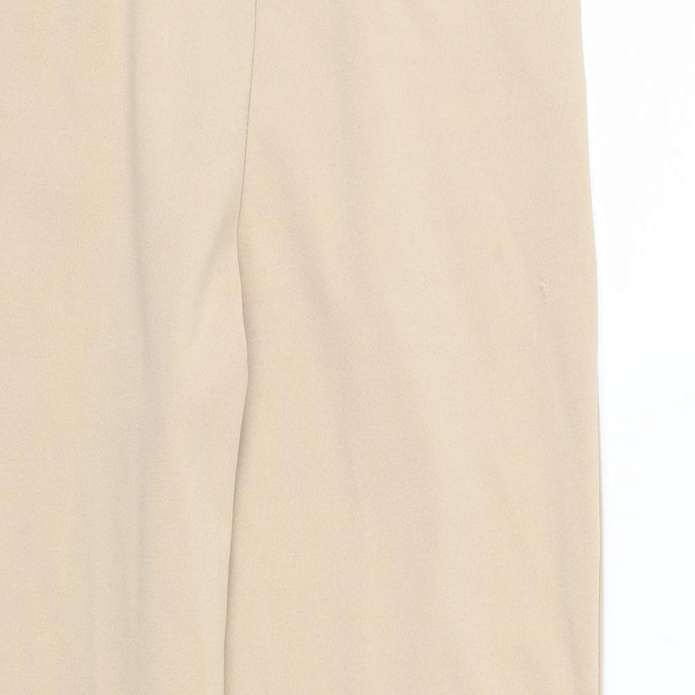 Stylewise Womens Beige   Trousers  Size 12 L26 in