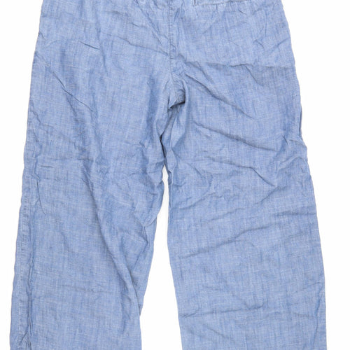 NEXT Womens Blue  Denim Sweatpants Trousers Size 14