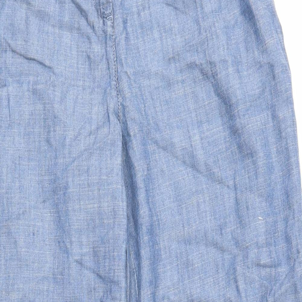 NEXT Womens Blue  Denim Sweatpants Trousers Size 14
