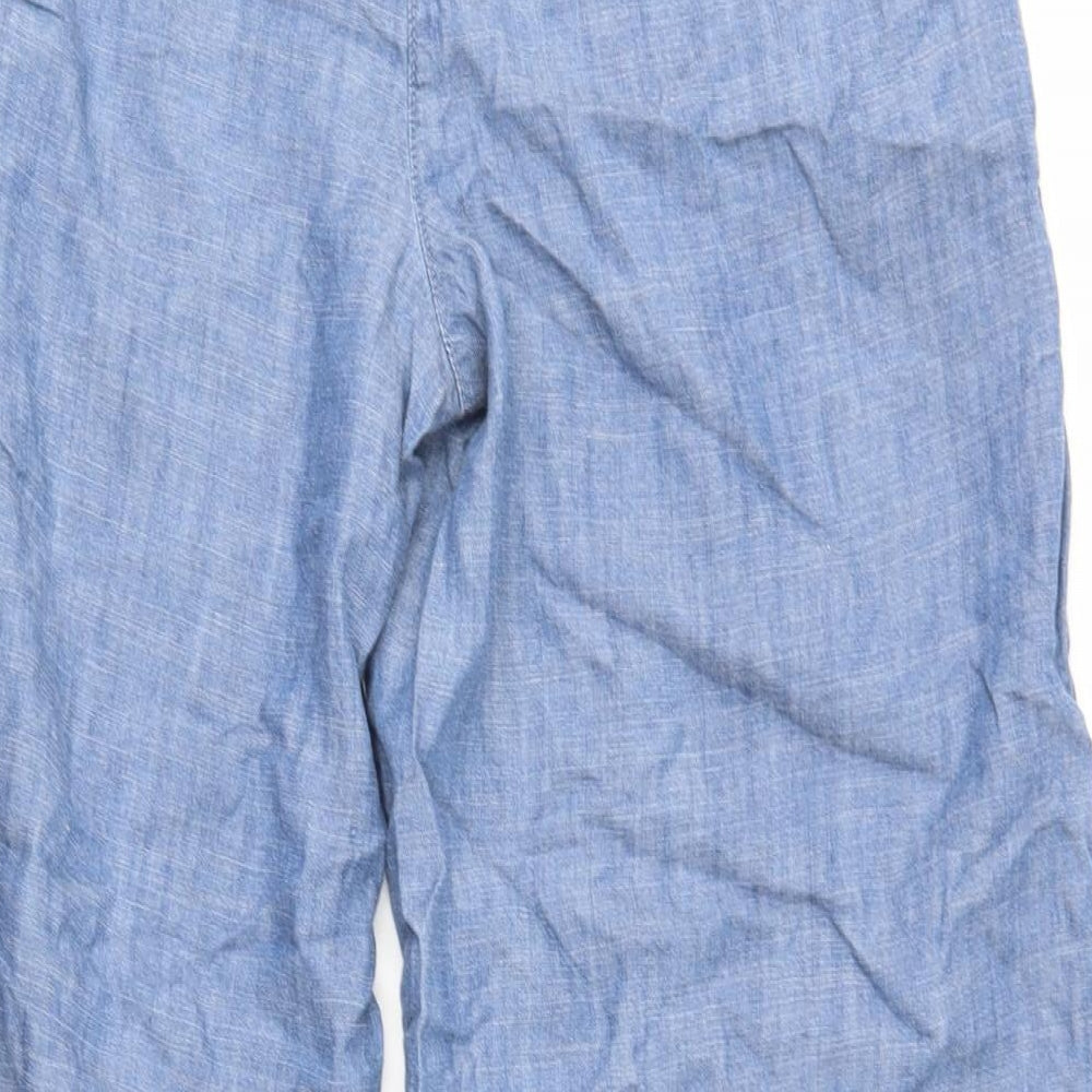 NEXT Womens Blue  Denim Sweatpants Trousers Size 14