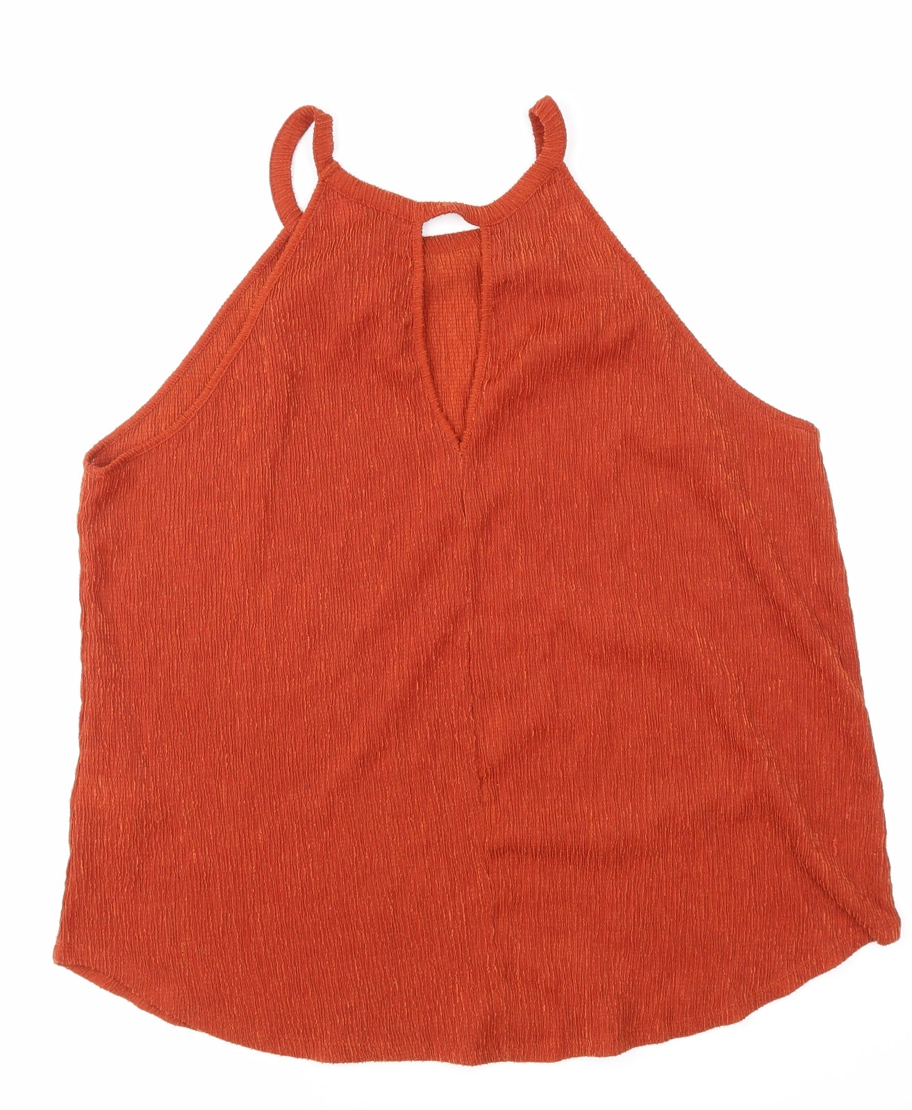 Riverisland Womens Orange   Basic T-Shirt Size 16