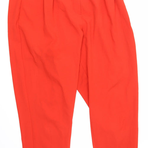 Primark Womens Red   Sweatpants Trousers Size 16