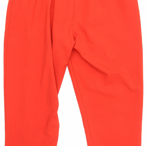 Primark Womens Red   Sweatpants Trousers Size 16