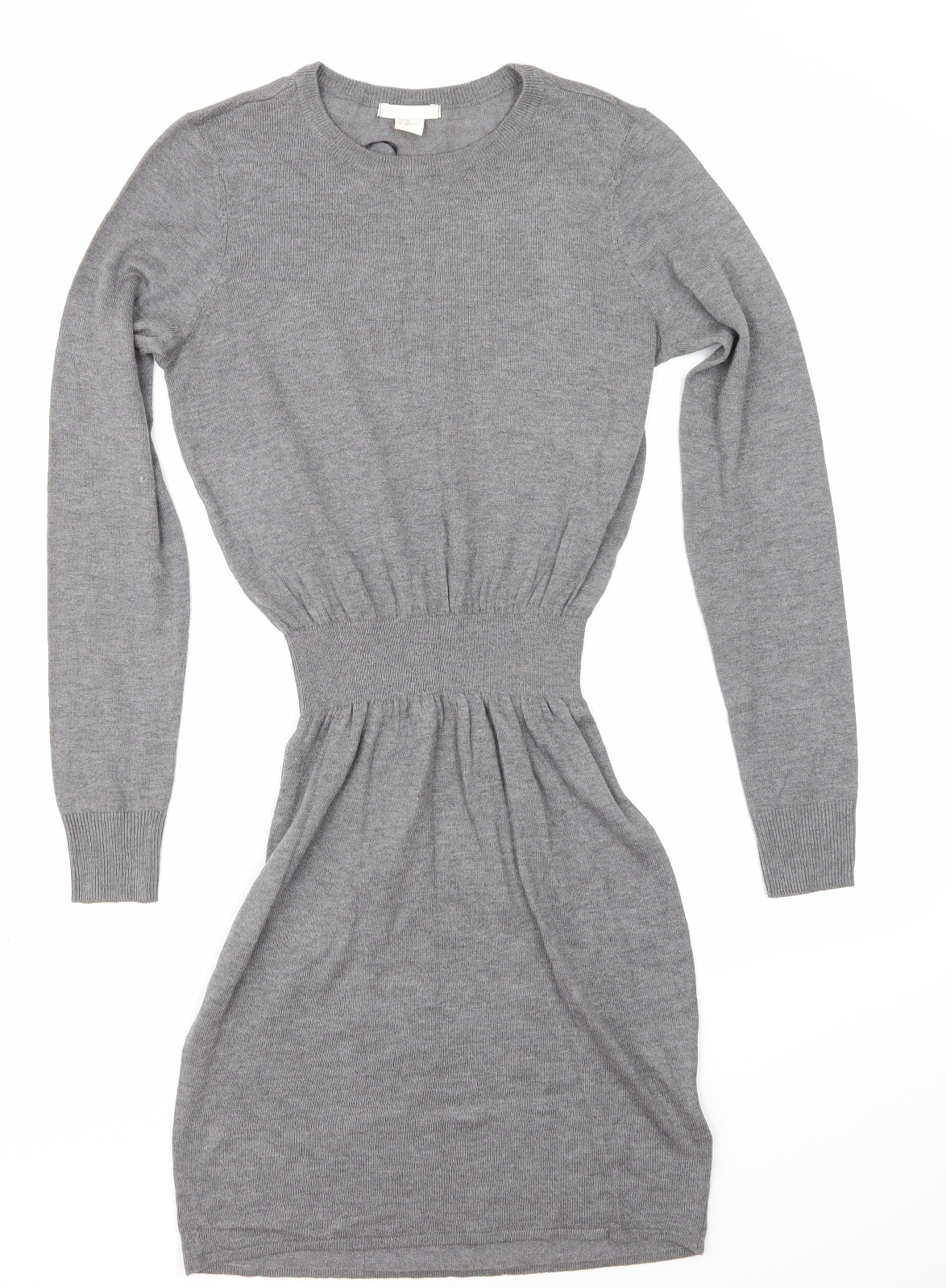 H&M Womens Grey   Jumper Dress  Size S