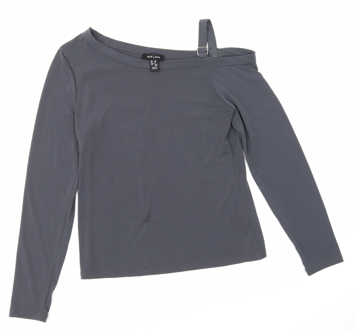 NewLook Womens Grey   Basic Blouse Size 10