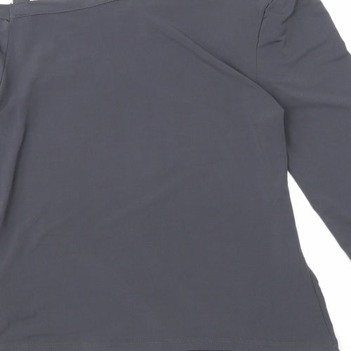 NewLook Womens Grey   Basic Blouse Size 10
