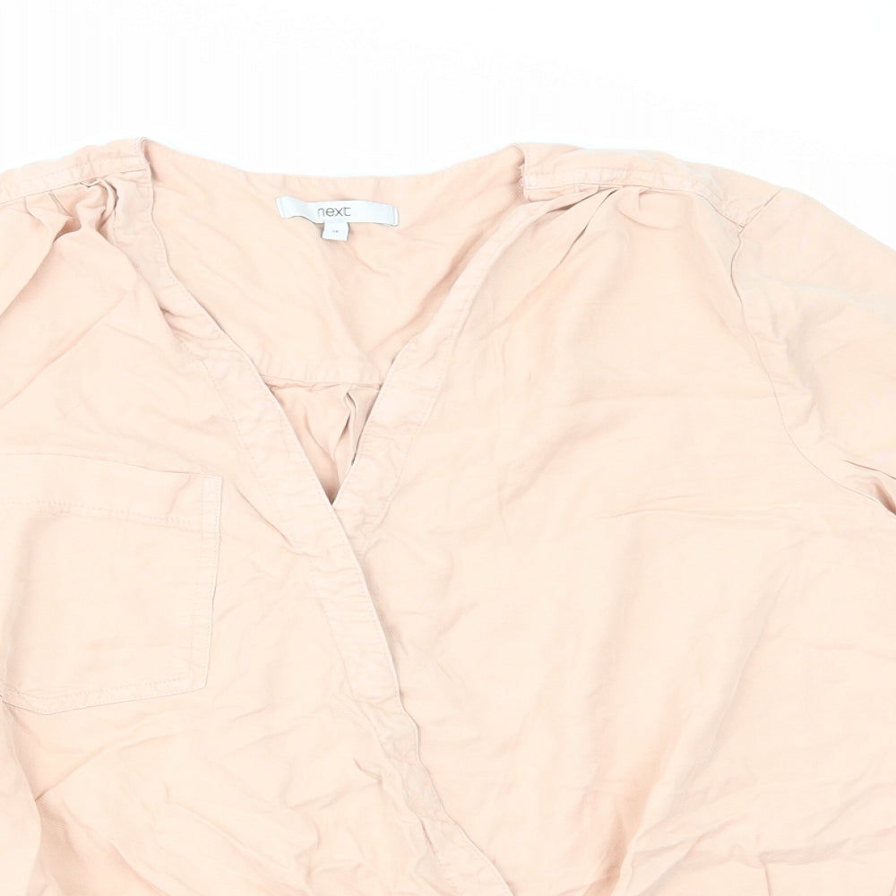 NEXT Womens Pink   Basic T-Shirt Size 18