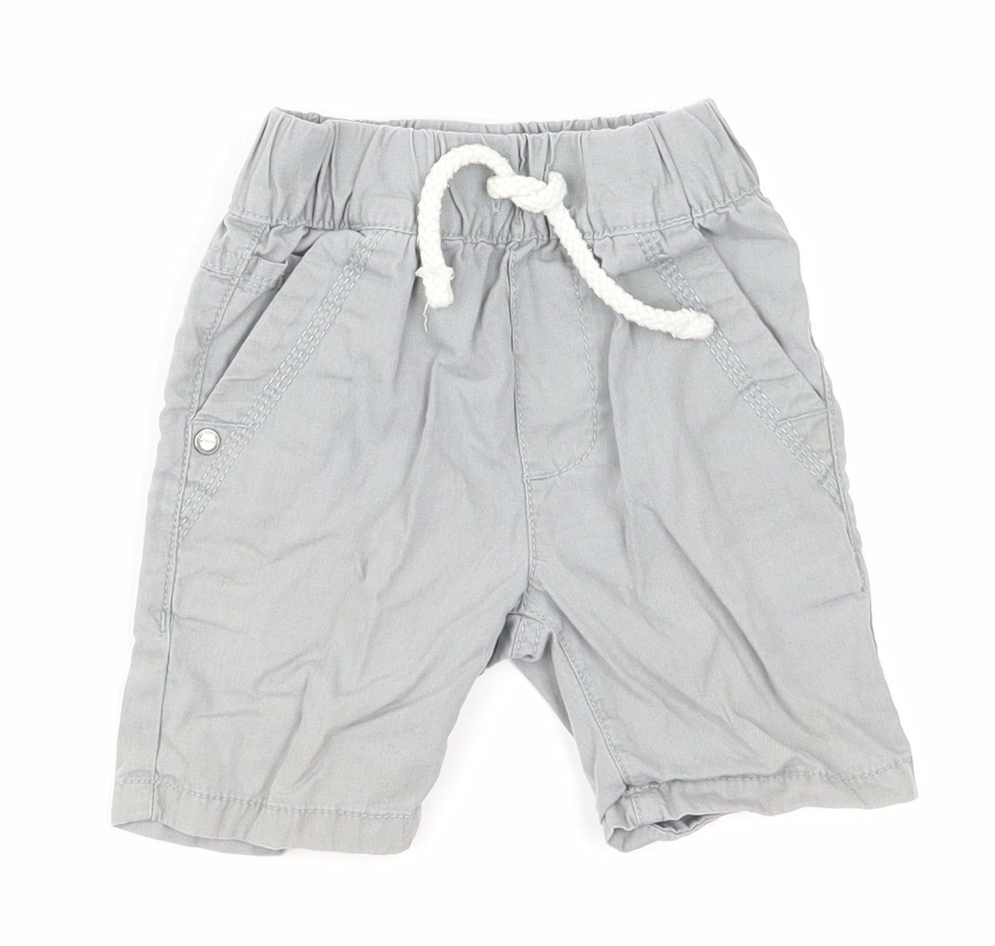 NEXT Boys Grey   Cropped Trousers Size 9-12 Months