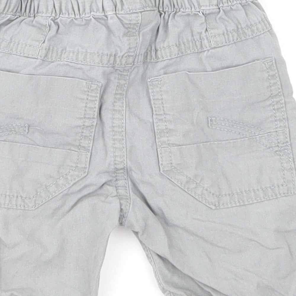 NEXT Boys Grey   Cropped Trousers Size 9-12 Months