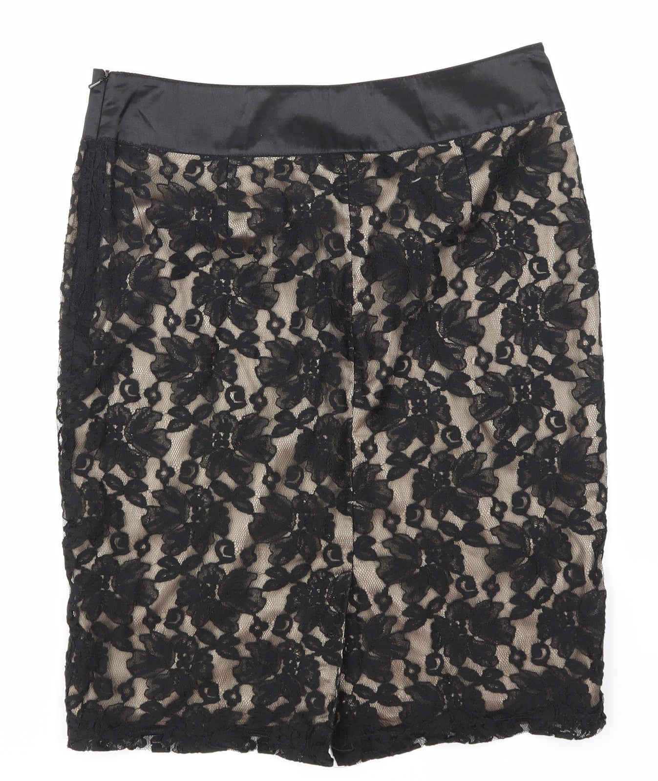NEXT Womens Beige  Lace Straight & Pencil Skirt Size 10