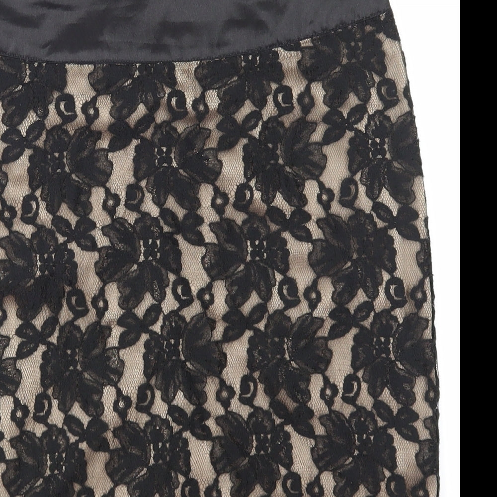NEXT Womens Beige  Lace Straight & Pencil Skirt Size 10