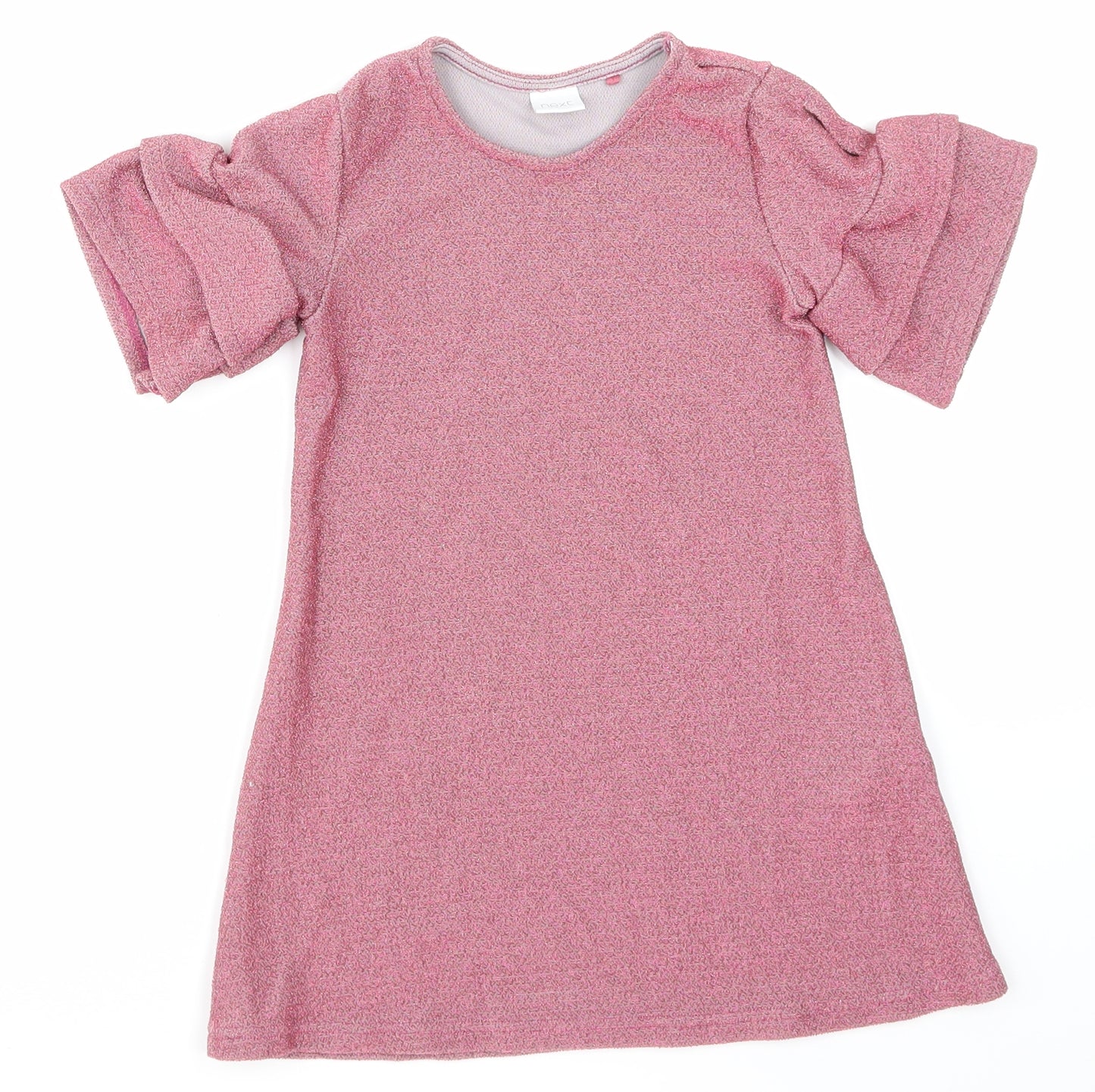 NEXT Girls Pink   Skater Dress  Size 3 Years