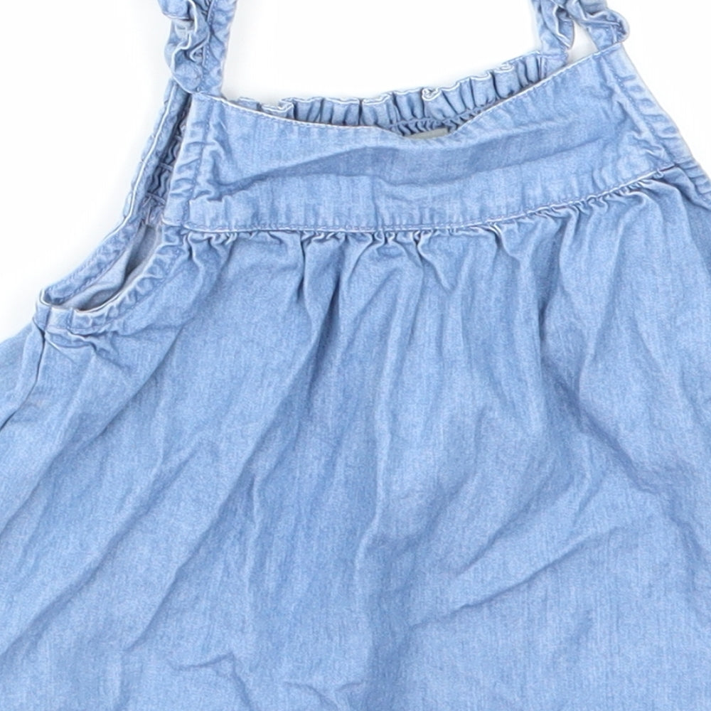 oldnavy Girls Blue  Denim Basic Blouse Size 3 Years