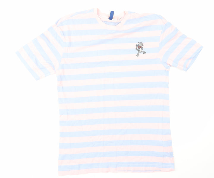 Primark Womens Blue Striped Top Pyjama Top Size XS