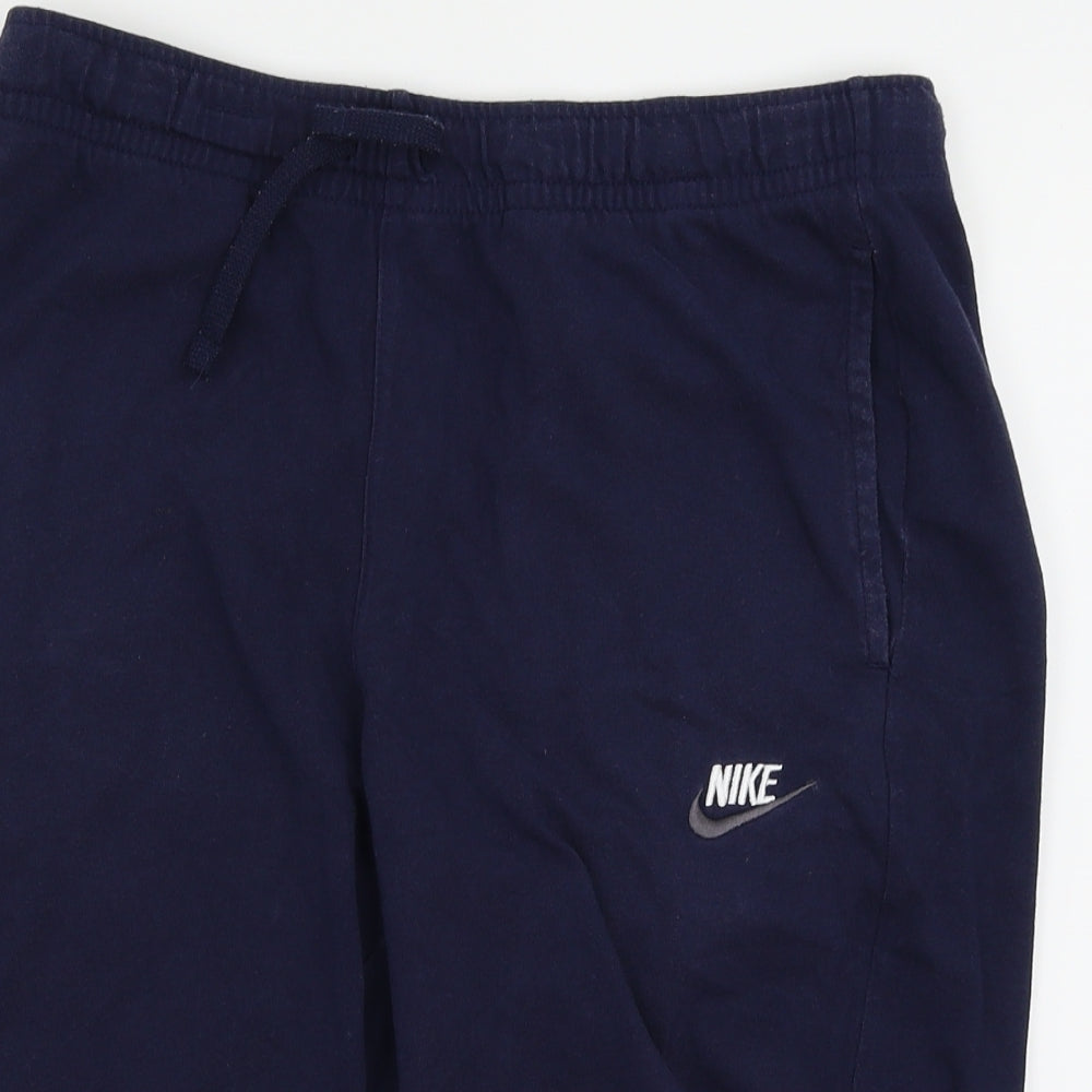 Nike Mens Blue   Sweat Shorts Size S