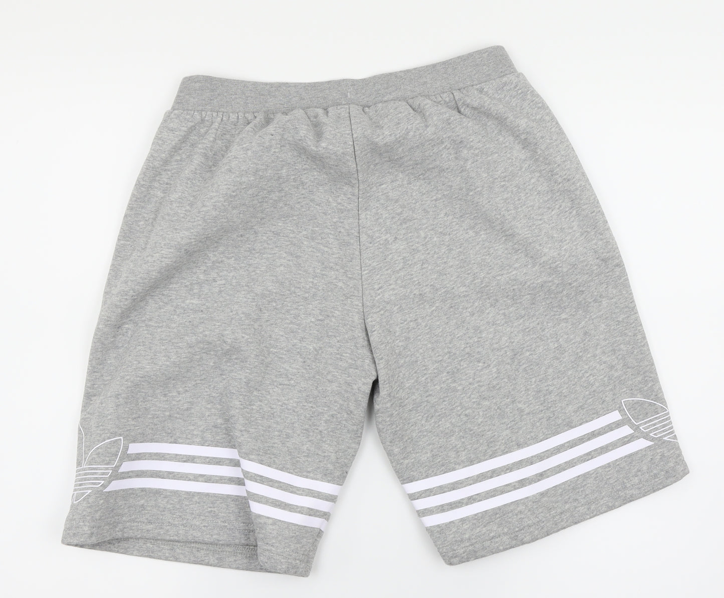 adidas Boys Grey   Sweat Shorts Size 15-16 Years